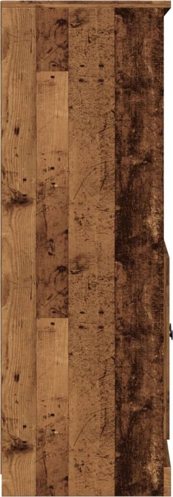 vidaXL Kredens από παλαιωμένο ξύλο, 60x35,5x103,5εκ, ξύλινο υλικό