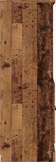 vidaXL Kredens από παλαιωμένο ξύλο, 60x35,5x103,5εκ, ξύλινο υλικό