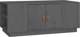 vidaXL vidaXL Stolik kawowy, szary, 100x50x41 cm, lite drewno sosnowe