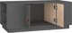 vidaXL vidaXL Stolik kawowy, szary, 100x50x41 cm, lite drewno sosnowe