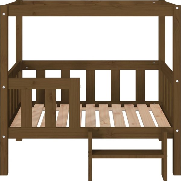 vidaXL Κρεβάτι για σκύλο, μέλι-καφέ, 95,5 x 73,5 x 90 εκ, πεύκο