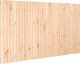 vidaXL Κεφαλάρι κρεβατιού 204x3x110 cm από μασίφ πεύκο