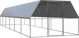 vidaXL Εξωτερικό κλουβί για κοτόπουλα, 3x12x2 μ, γαλβανισμένος χάλυβας