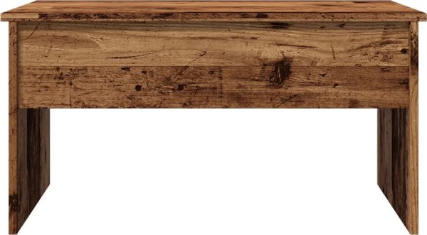 vidaXL Stolik kawowy, stare drewno, 80x50,5x41,5 cm