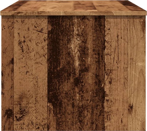 vidaXL Stolik kawowy, stare drewno, 80x50,5x41,5 cm