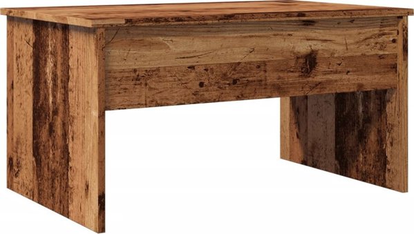 vidaXL Stolik kawowy, stare drewno, 80x50,5x41,5 cm