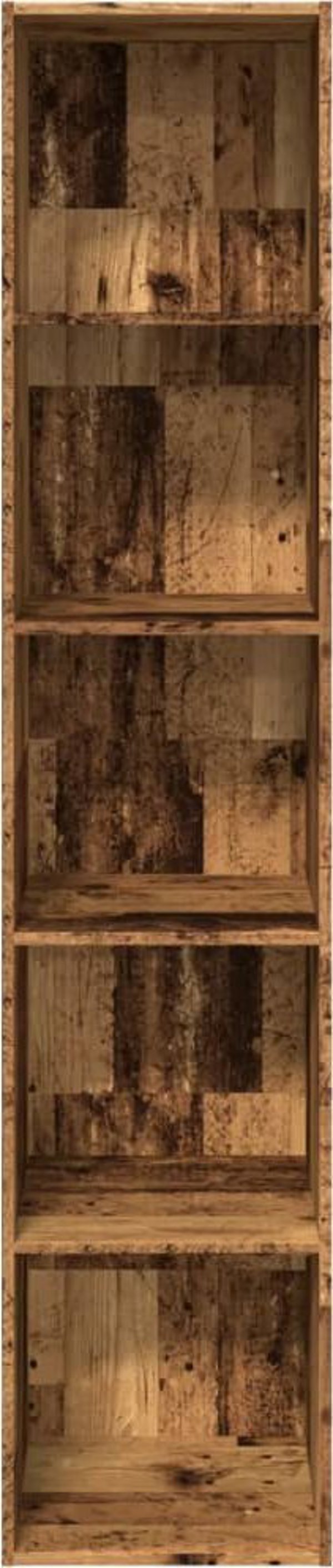 vidaXL Βιβλιοθήκη από παλιό ξύλο, 40x30x189 εκ.