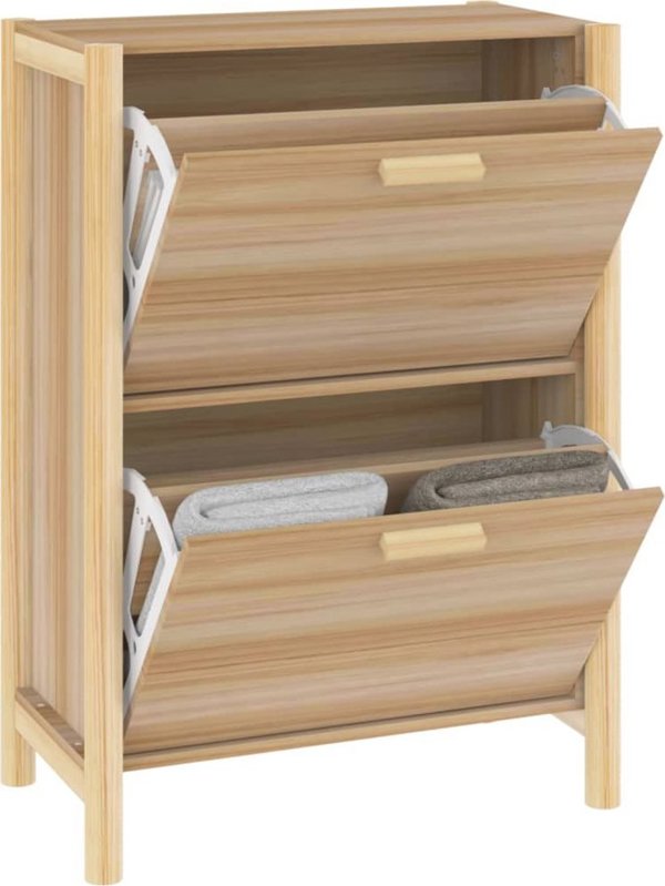vidaXL Szafka na buty, 57,5x33x80 cm, material drewnopochodny