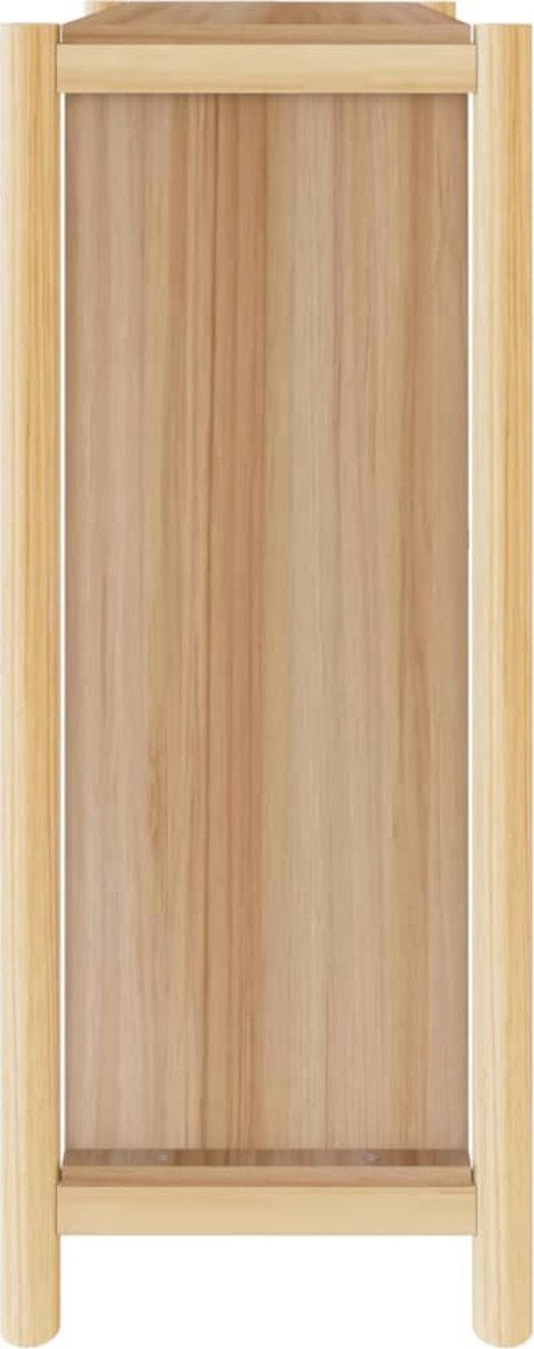 vidaXL Szafka na buty, 57,5x33x80 cm, material drewnopochodny
