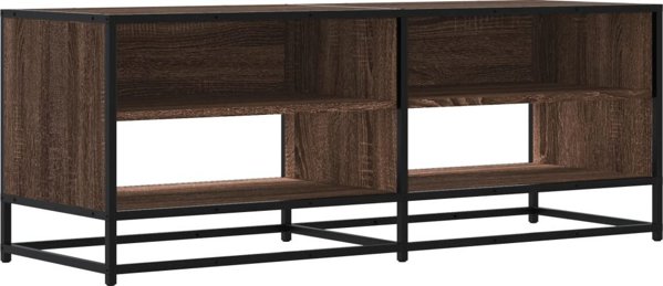 vidaXL Ντουλάπι για τηλεόραση, καφέ δρυς, 120,5x40x46 εκ.