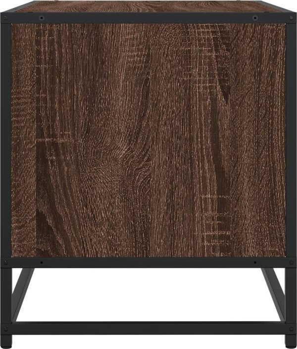 vidaXL Ντουλάπι για τηλεόραση, καφέ δρυς, 120,5x40x46 εκ.