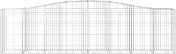 vidaXL Γκαμπιόν Καλάθια 15 τεμάχια 400x50x100/120 cm από Γαλβανισμένο Σίδηρο