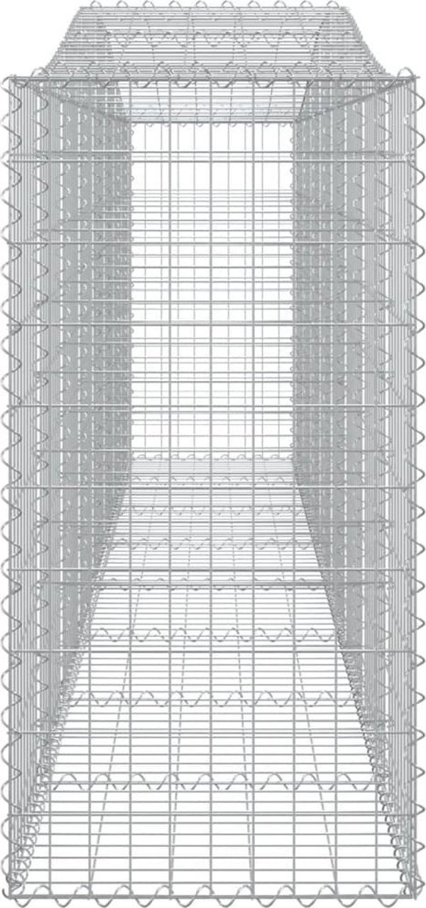 vidaXL Γκαμπιόν Καλάθια 15 τεμάχια 400x50x100/120 cm από Γαλβανισμένο Σίδηρο