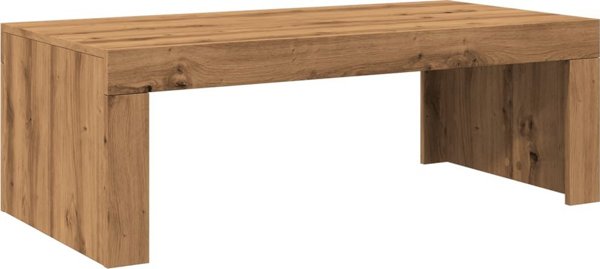 vidaXL Τραπεζάκι καφέ, artisan δρυς, 102x50x35 cm
