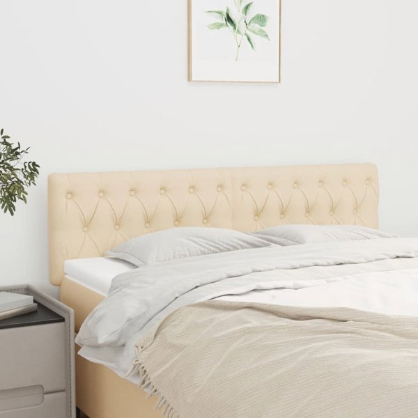 vidaXL Zaglonakia do lotka, 2 temaxia, krem, 72x5x78/88 cm, yfasma