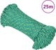 vidaXL Ναυτικό Σχοινί, Πράσινο, 4 mm x 25 m, Πολυπροπυλένιο