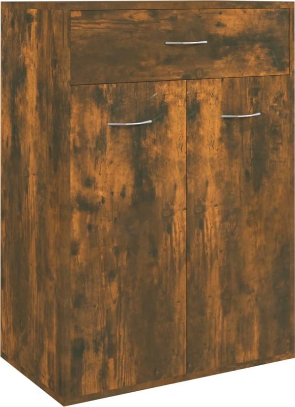 vidaXL Εταζέρα παπουτσιών, ντελικάτο δρυς, 60x35x84 εκ