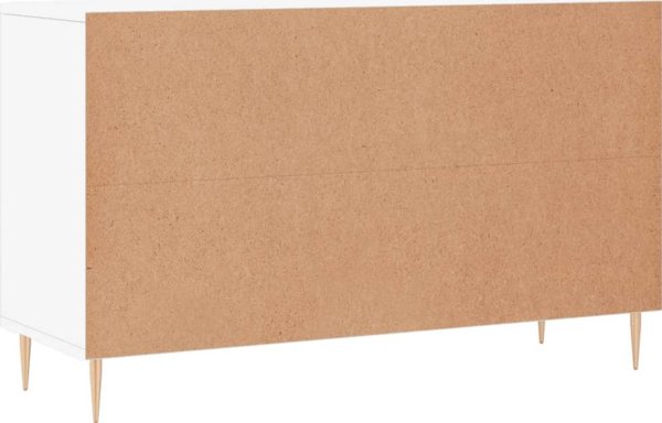 vidaXL Συρταριέρα, λευκή, 100x36x60 cm, σύνθετο ξύλο