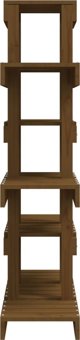 vidaXL Kwietnik, miodowy braz, 85x25x109,5 cm, lite drewno sosnowe