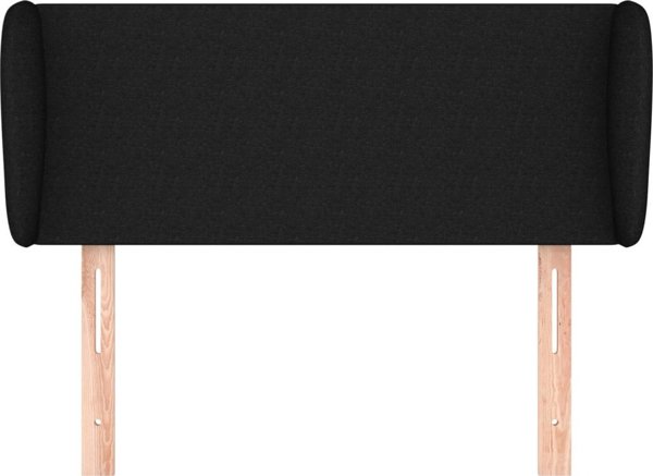 vidaXL Προσκέφαλο πολυθρόνας, μαύρο, 83x23x78/88 cm, ύφασμα