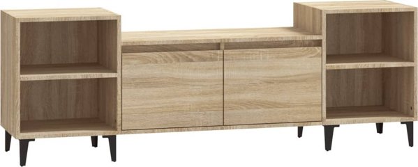 vidaXL Ντουλάπι για Τηλεόραση Sonoma Δρυς, 160x35x55 εκ.