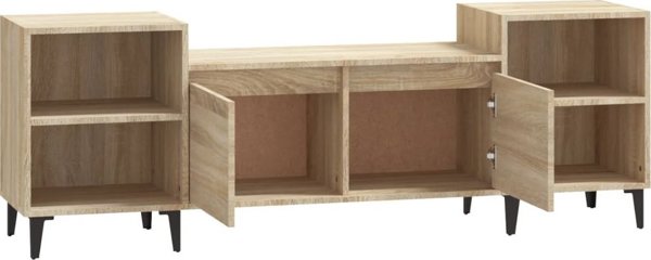 vidaXL Ντουλάπι για Τηλεόραση Sonoma Δρυς, 160x35x55 εκ.