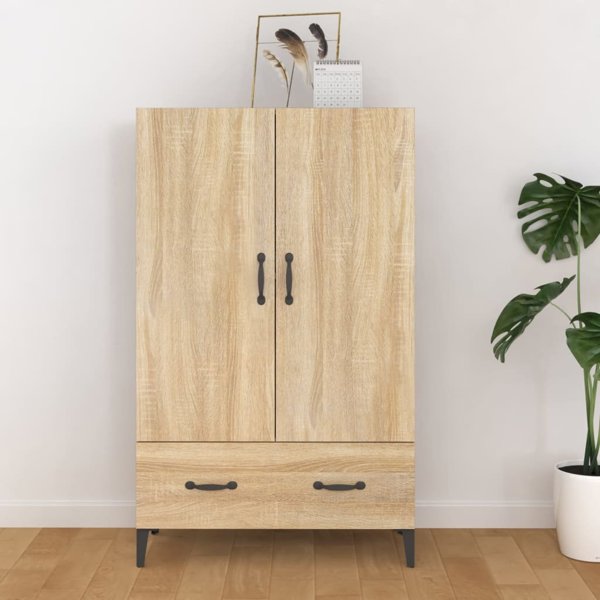 vidaXL Ντουλάπι, Sonoma Oak, 70x31x115 cm, σύνθετο ξύλο