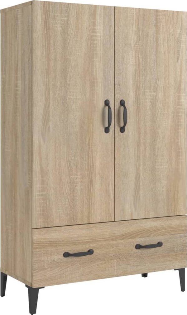vidaXL Ντουλάπι, Sonoma Oak, 70x31x115 cm, σύνθετο ξύλο