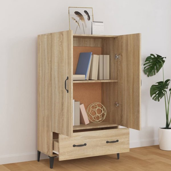 vidaXL Ντουλάπι, Sonoma Oak, 70x31x115 cm, σύνθετο ξύλο