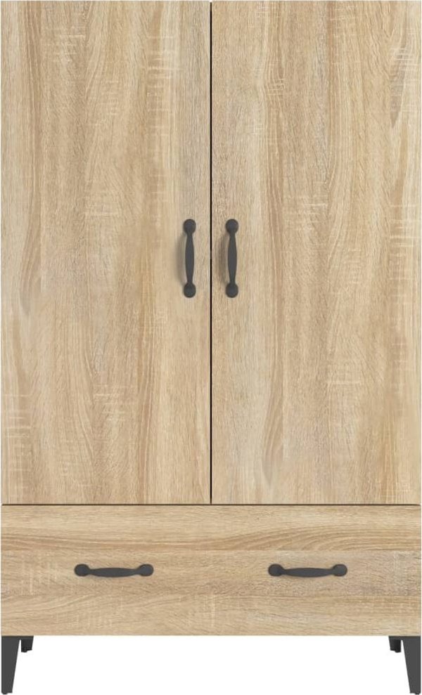 vidaXL Ντουλάπι, Sonoma Oak, 70x31x115 cm, σύνθετο ξύλο