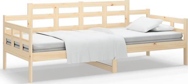 Κρεβάτι ημέρας vidaXL lite από μασίφ πεύκο 90x190 cm
