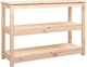 vidaXL vidaXL Stolik konsolowy, 110x40x74 cm, lite drewno sosnowe