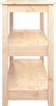 vidaXL vidaXL Stolik konsolowy, 110x40x74 cm, lite drewno sosnowe
