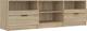 vidaXL ντουλάπι για τηλεόραση, δρυς sonoma, 150x33,5x45 cm