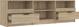 vidaXL ντουλάπι για τηλεόραση, δρυς sonoma, 150x33,5x45 cm
