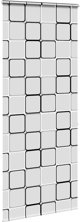 vidaXL Ρολετά Ντους με Κασέτα, 90x240 cm, Πλάτος Υφάσματος 86 cm, Λευκή