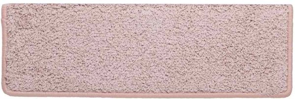 vidaXL 30 Τεμάχια Πατάκια Σκάλας 65x21x4 εκ. Λευκό και Ροζ