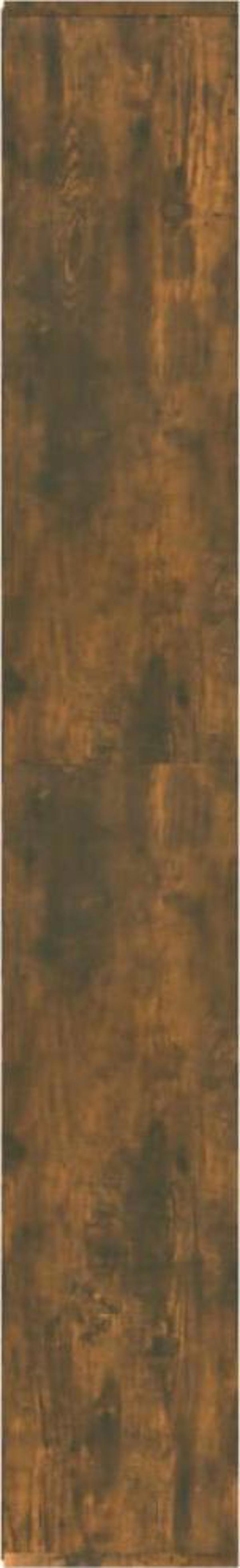 vidaXL Ραφιέρα βιβλίων, καπνιστή δρυς, 155x24x160 cm