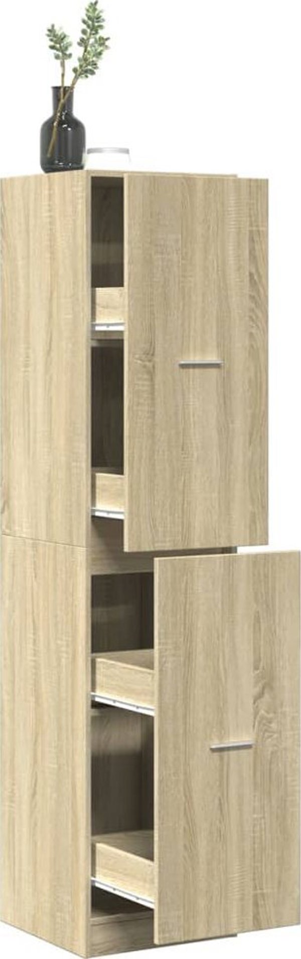 vidaXL Szafka apteczna dab sonoma 40x41x174,5 cm