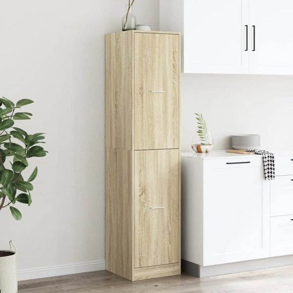 vidaXL Szafka apteczna dab sonoma 40x41x174,5 cm