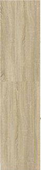 vidaXL Szafka apteczna dab sonoma 40x41x174,5 cm