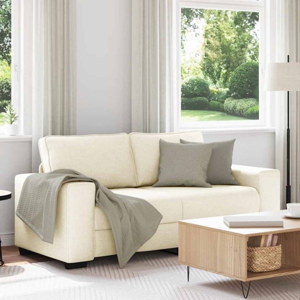 vidaXL Καναπές Διθέσιος 140 cm με Στρώμα Ύπνου, Πτυσσόμενος για Μικρούς Χώρους