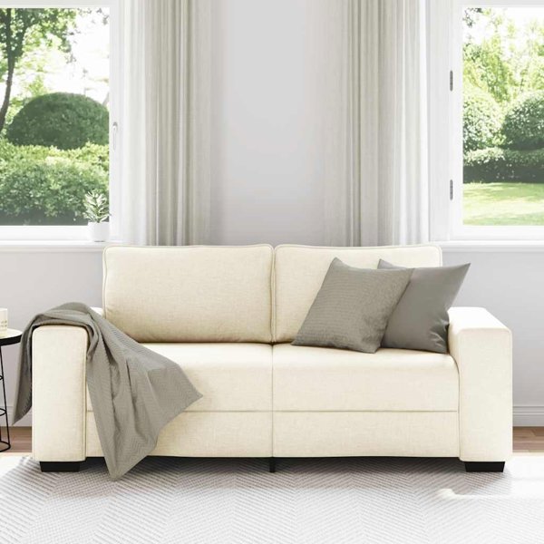 vidaXL Καναπές Διθέσιος 140 cm με Στρώμα Ύπνου, Πτυσσόμενος για Μικρούς Χώρους