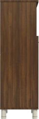 vidaXL Έπιπλο νιπτήρα καφέ δρυς 30x30x95 cm