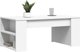 vidaXL Τραπεζάκι Καφέ, Λευκό, 102x55x42 εκ., Συνθετικό Ξύλο