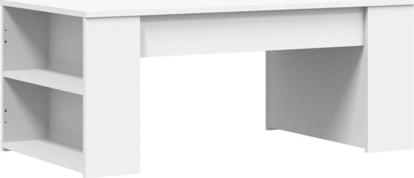 vidaXL Τραπεζάκι Καφέ, Λευκό, 102x55x42 εκ., Συνθετικό Ξύλο