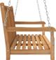 vidaXL Ξύλινη κούνια κήπου από ξύλο τεκ 114x60x64 cm
