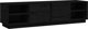 vidaXL vidaXL Szafka pod TV, czarna, 156x40x40 cm, lite drewno sosnowe