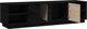 vidaXL vidaXL Szafka pod TV, czarna, 156x40x40 cm, lite drewno sosnowe