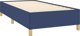 VidaXL Κρεβάτι Kontynentalní με Στρώμα, Μπλε, 80x200 cm